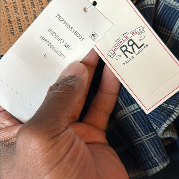 Polo by Ralph Lauren Indigo Plaid Shirt